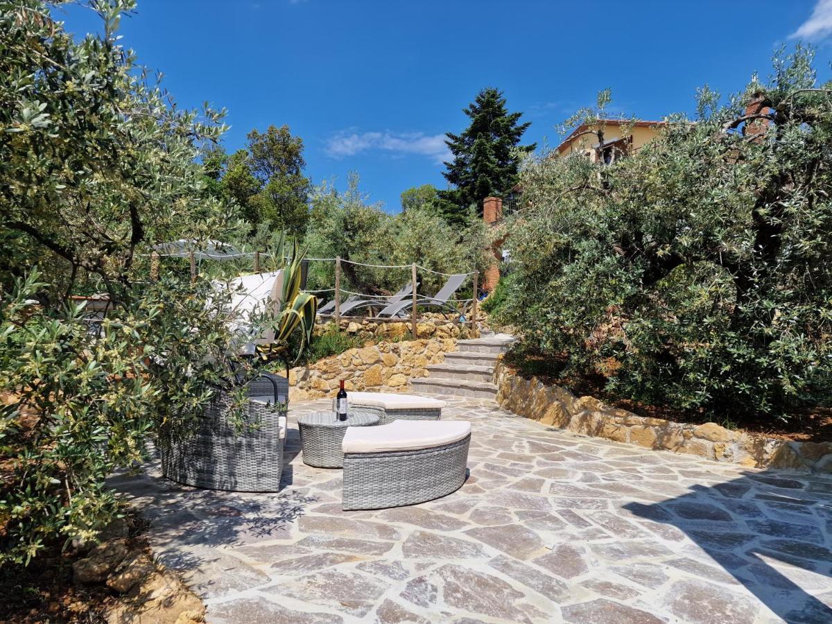 Il Panorama Daire Montescudaio Dış mekan fotoğraf