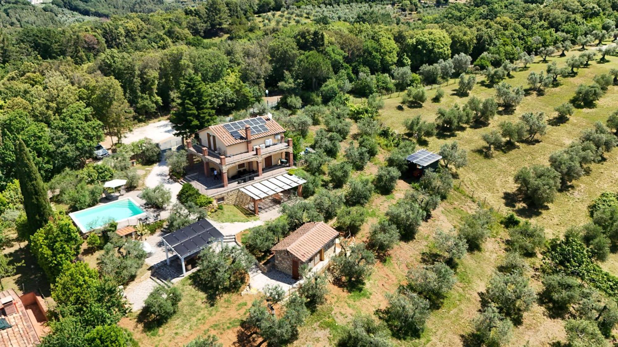 Il Panorama Daire Montescudaio Dış mekan fotoğraf